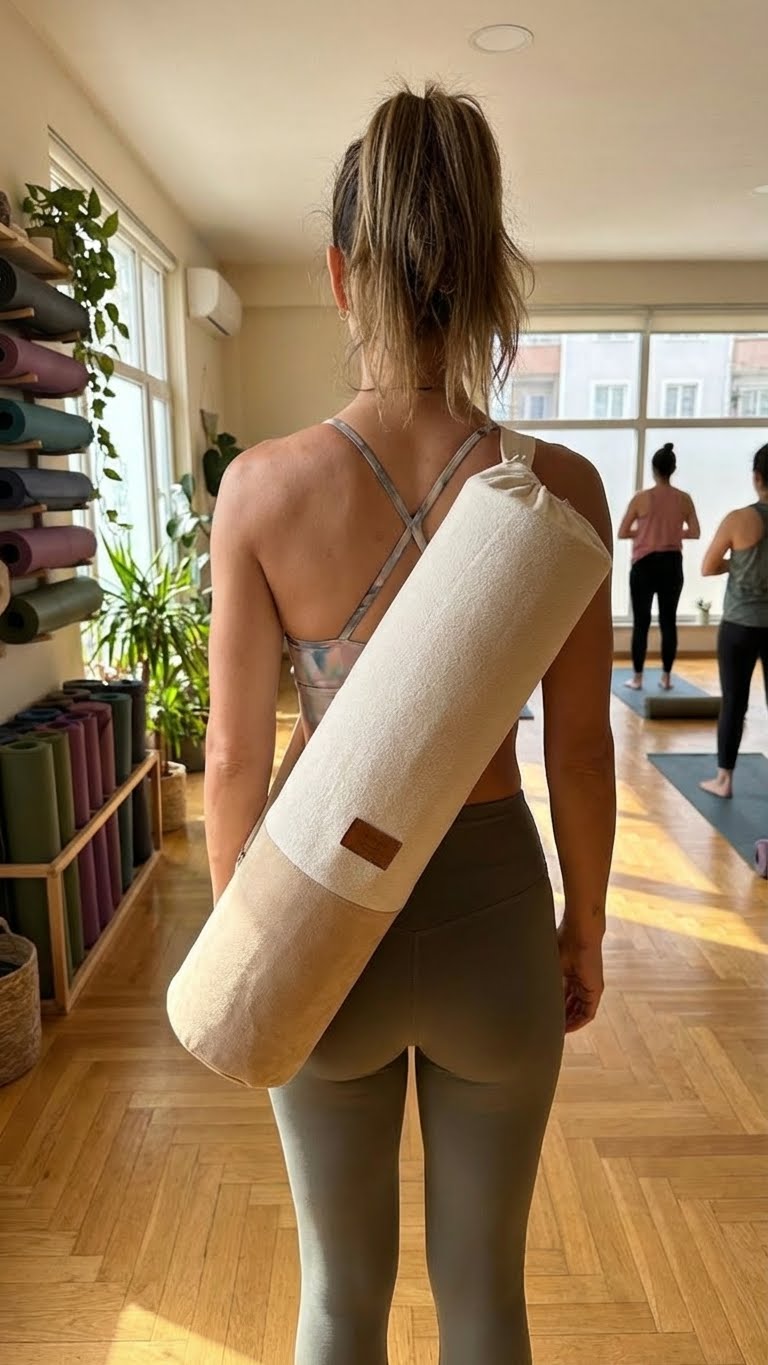 Lorenzella Canvas Yoga Mat Carrying Bag